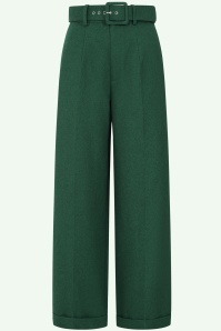 Banned Retro - Joana pantalon in groen