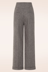 Topvintage Boutique Collection - Topvintage exclusive ~ Adeline pantalon in grijs 6