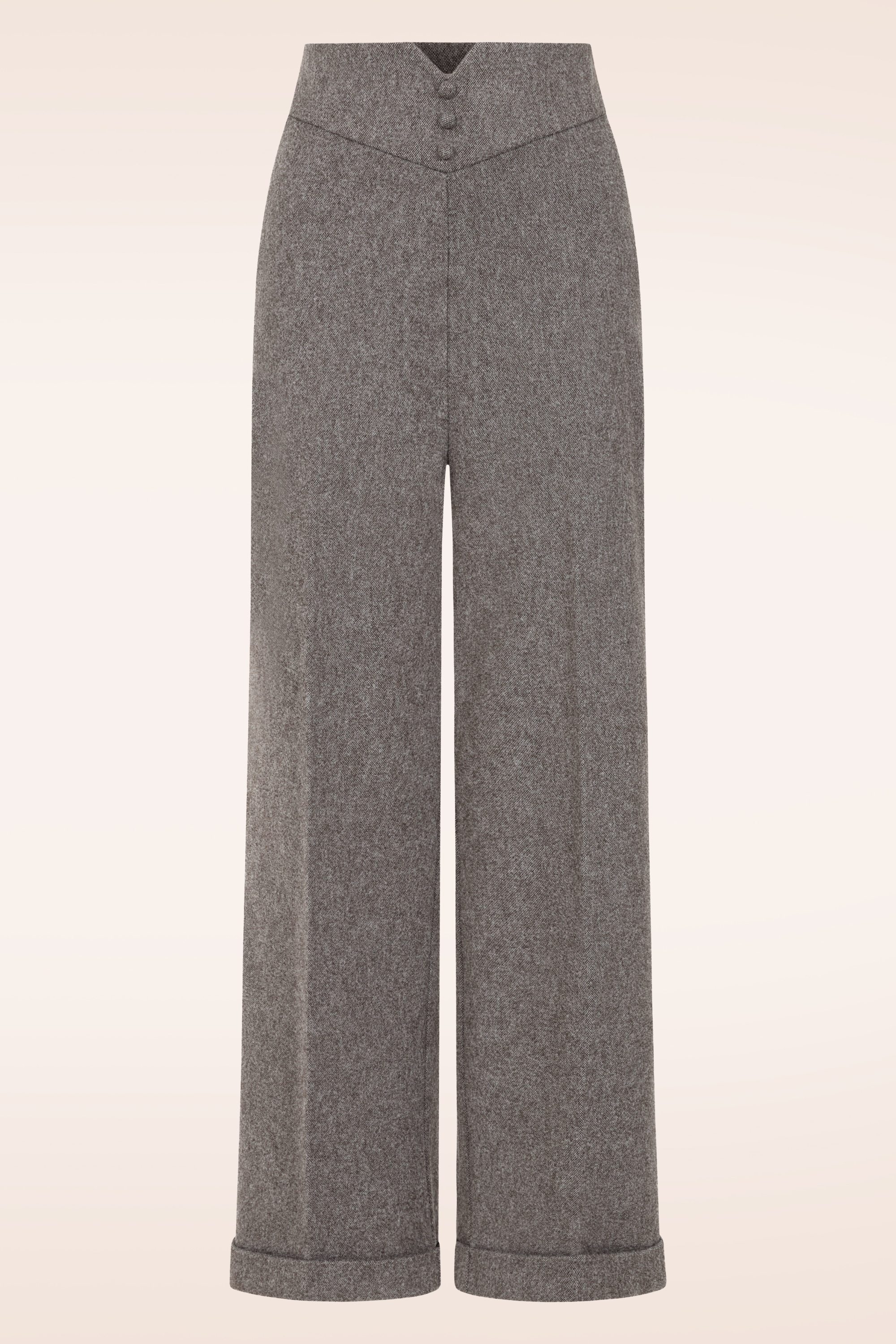 Topvintage Boutique Collection - Topvintage exclusive ~ Adeline pantalon in grijs 2