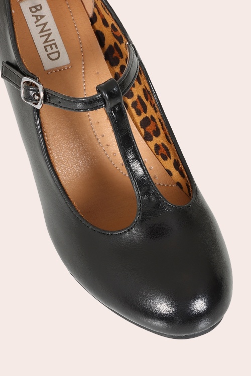 Banned Retro - Escarpins Rosewood Promenade en noir 3
