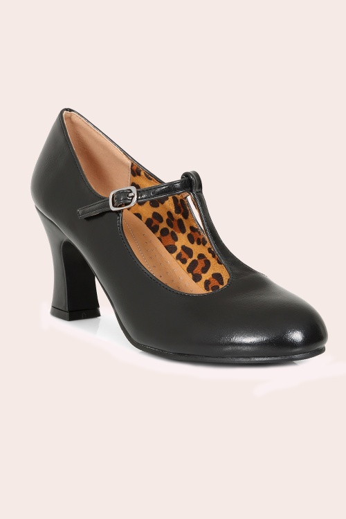 Banned Retro - Escarpins Rosewood Promenade en noir 2