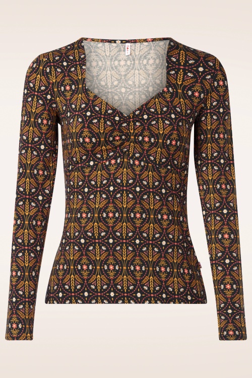 Blutsgeschwister - Princess Dream jersey top in Happy Harvest 2