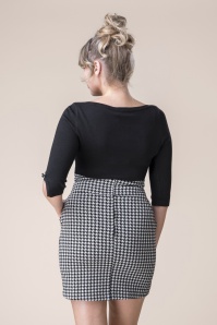 Blutsgeschwister - Tailored Tenderness Tulip rok in Brit Chic Knit 2