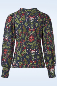 Blutsgeschwister - Whimsical Delight jersey top in Dreamy Mushroom Carpe 4