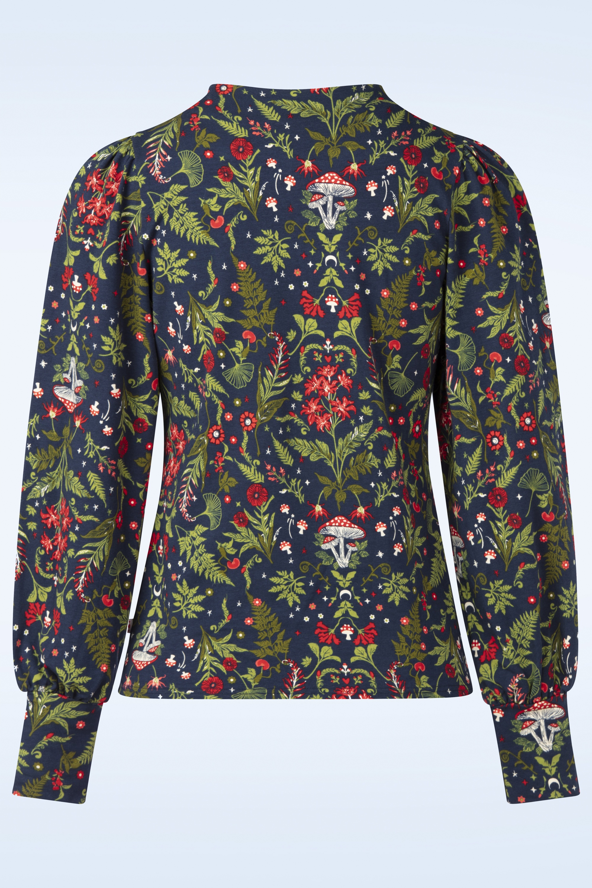 Blutsgeschwister - Whimsical Delight jersey top in Dreamy Mushroom Carpe 4