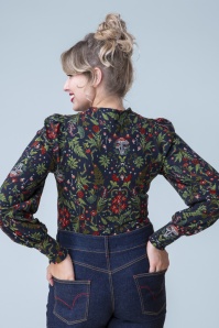 Blutsgeschwister - Whimsical Delight jersey top in Dreamy Mushroom Carpe 3