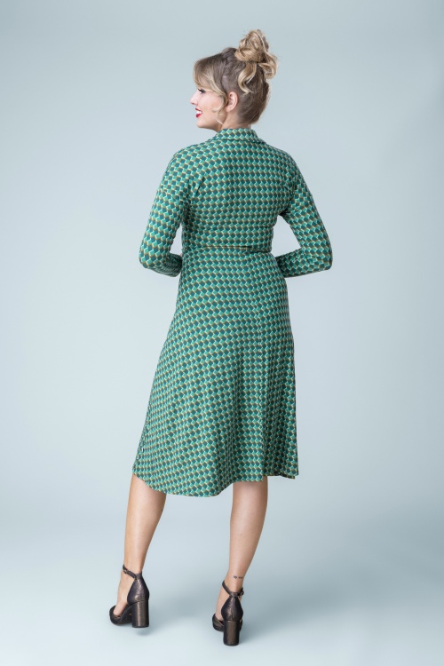 Blutsgeschwister - Robe midi Hédoniste Libre en Pick Chic 4