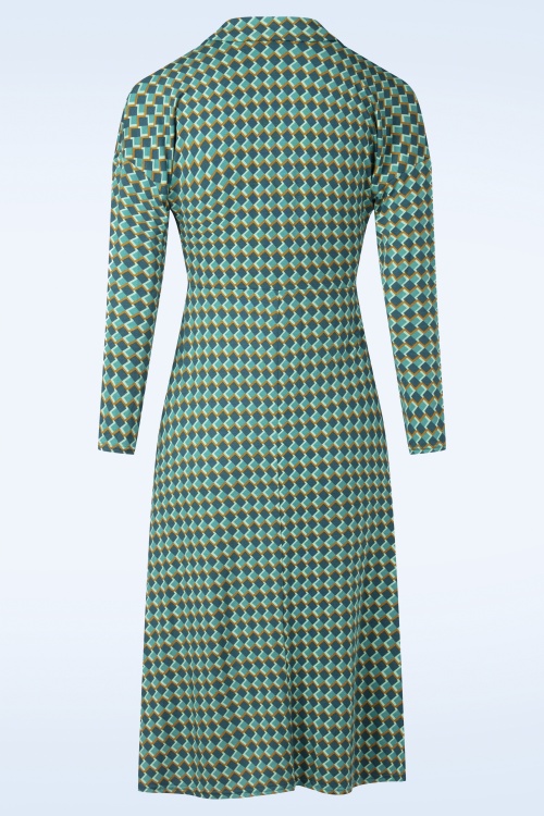 Blutsgeschwister - Robe midi Hédoniste Libre en Pick Chic 5
