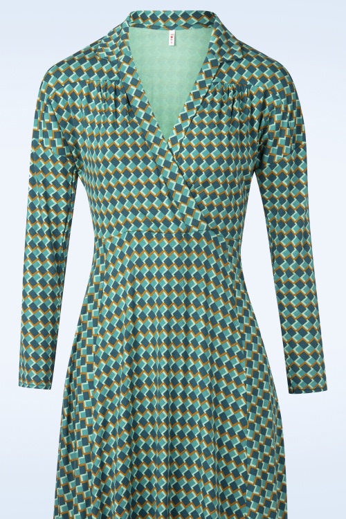 Blutsgeschwister - Robe midi Hédoniste Libre en Pick Chic 3