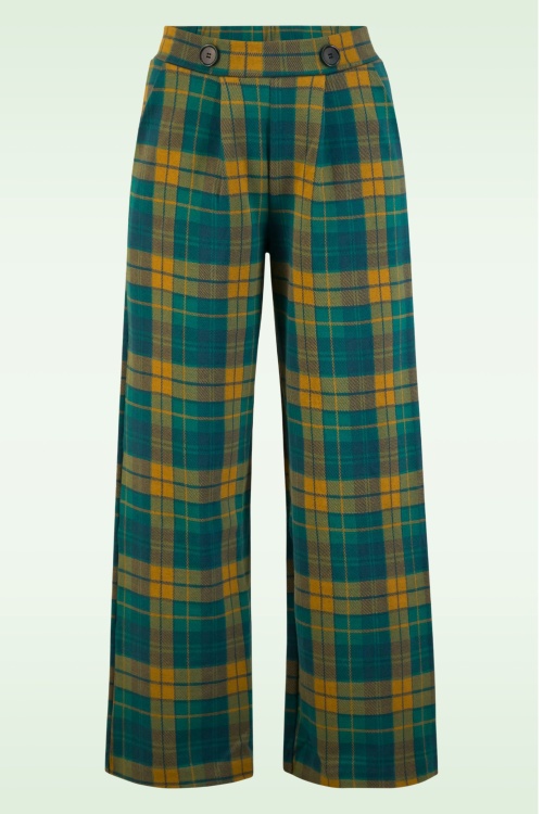 Blutsgeschwister - Robe d'automne à carreaux Tailored Cocoon en Classy Sassy Check