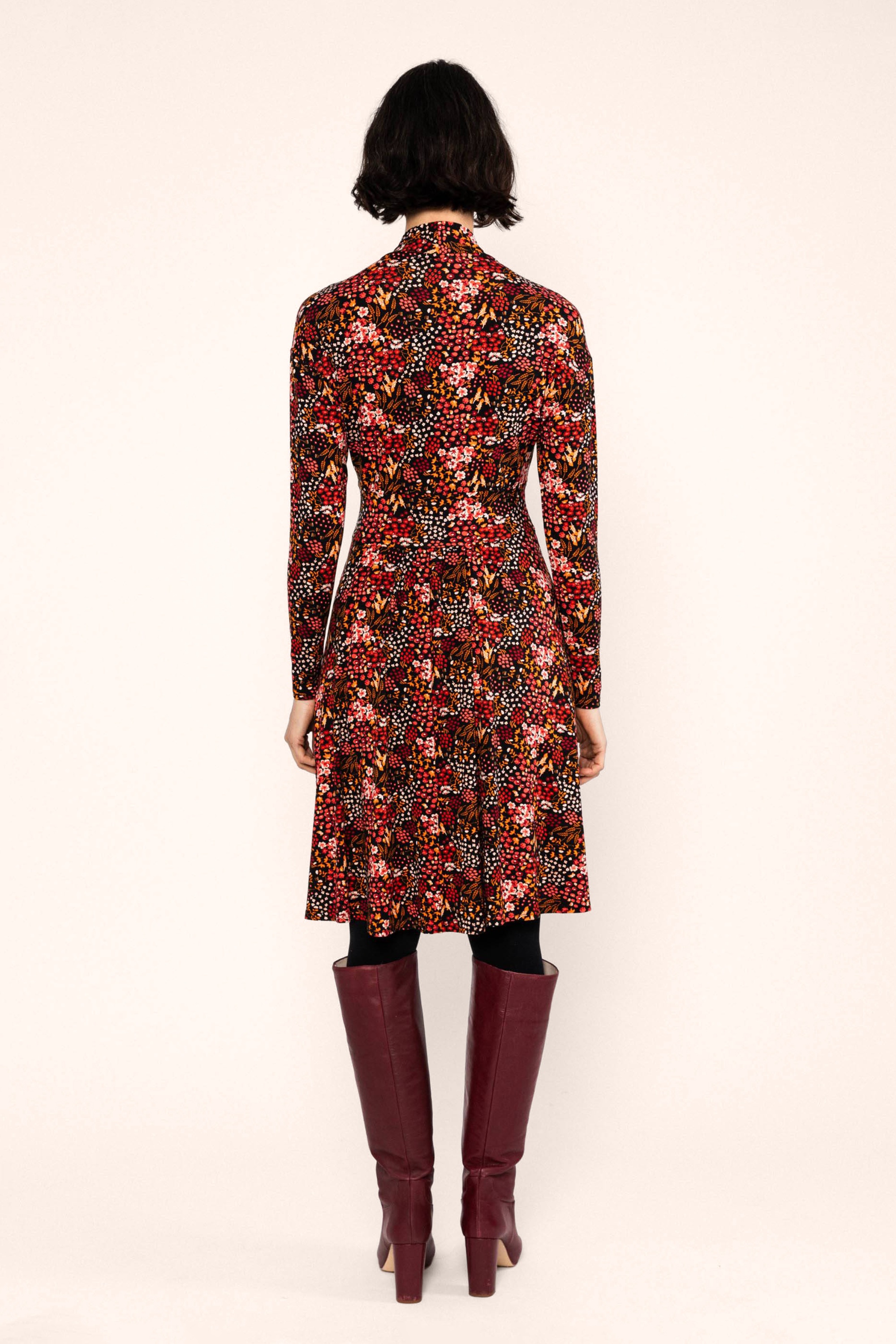 Blutsgeschwister - La Vie Est Belle En Hiver jurk in Fields Of Golden Flowers 6