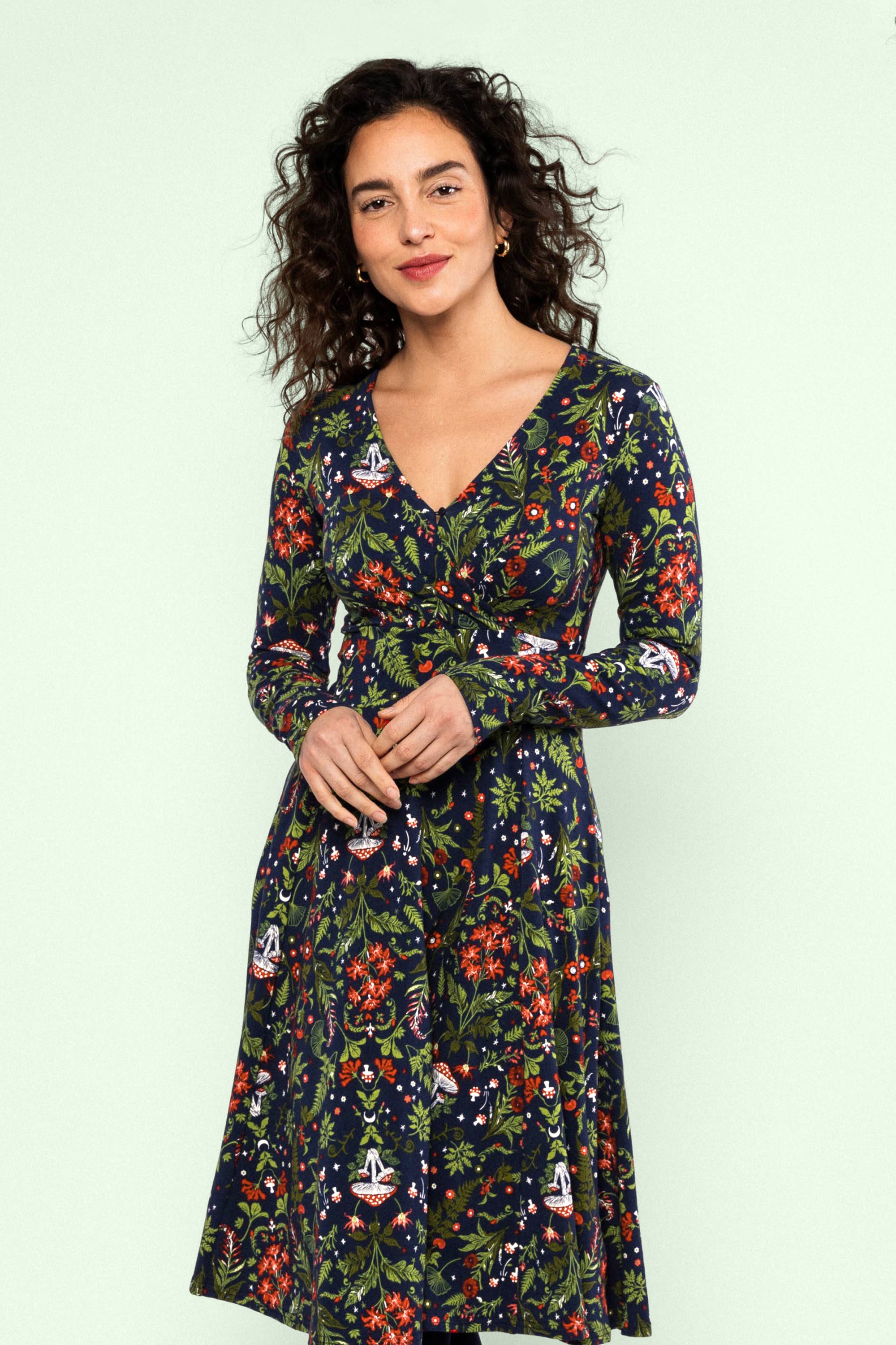 Blutsgeschwister - Robe Shalala Tralala en Dreamy Mushroom Carpet