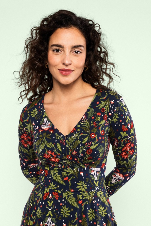 Blutsgeschwister - Robe Shalala Tralala en Dreamy Mushroom Carpet 2