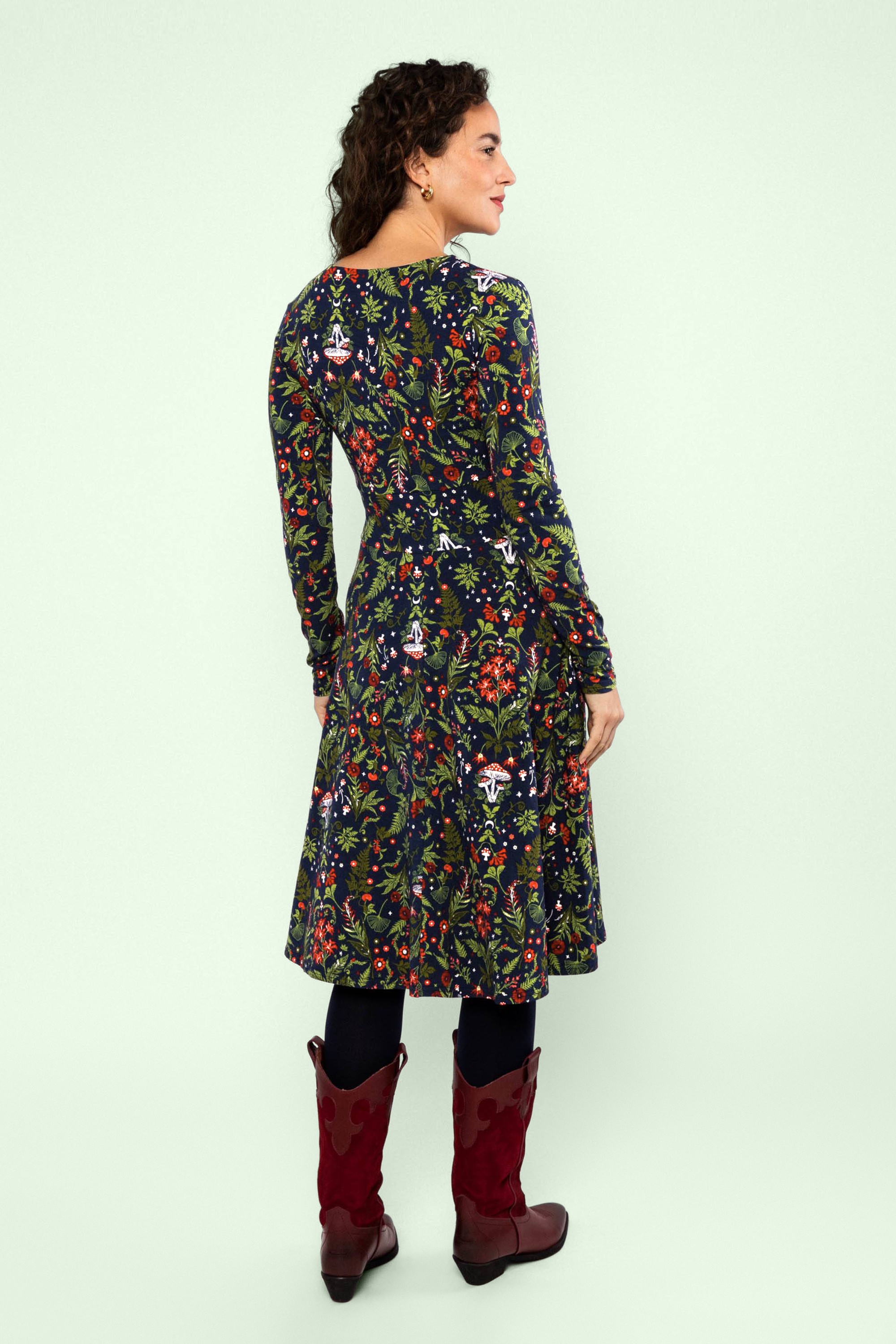 Blutsgeschwister - Robe Shalala Tralala en Dreamy Mushroom Carpet 6