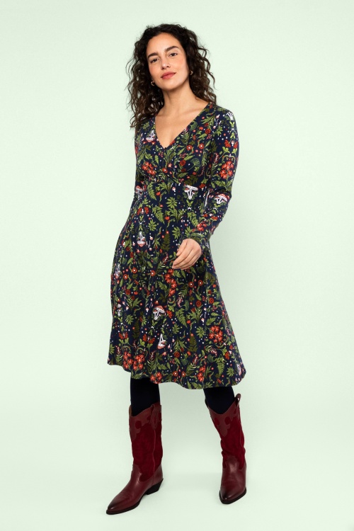 Blutsgeschwister - Robe Shalala Tralala en Dreamy Mushroom Carpet 4