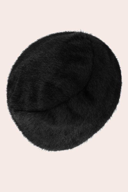 Banned Retro - Chapeay Lorna en noir 2
