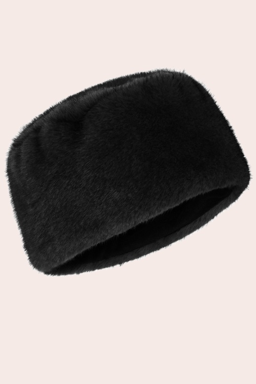 Banned Retro - Chapeay Lorna en noir
