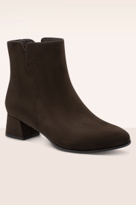 Jana Shoes - Bottines véganes Kelly en Moka 2