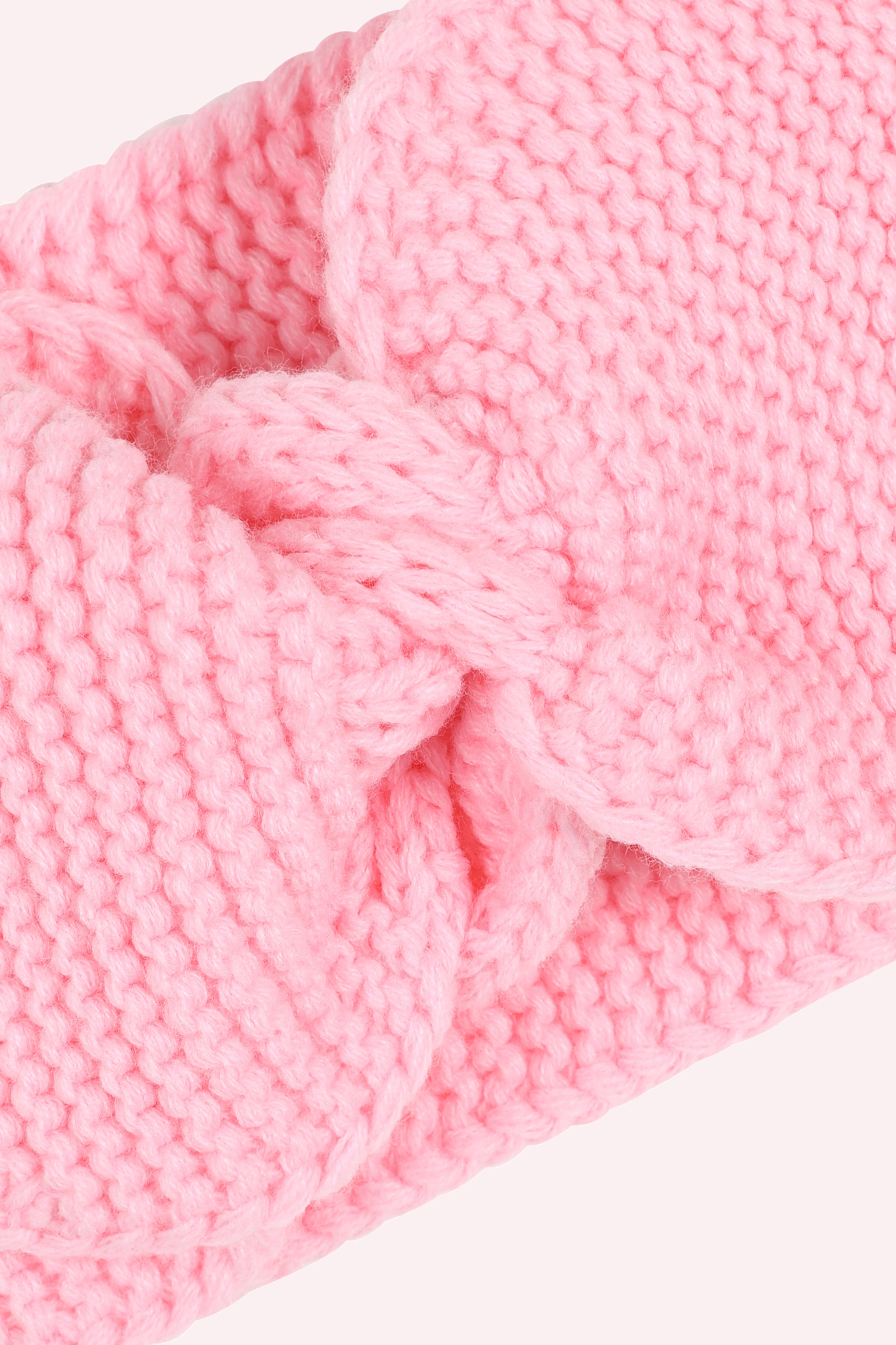 Banned Retro - Echarpe tricotée Fru Fru en rose 3