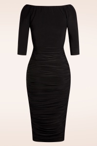 Glamour Bunny - Exklusiv bei Topvintage ~ The Marilyn Bleistiftkleid in Schwarz 5
