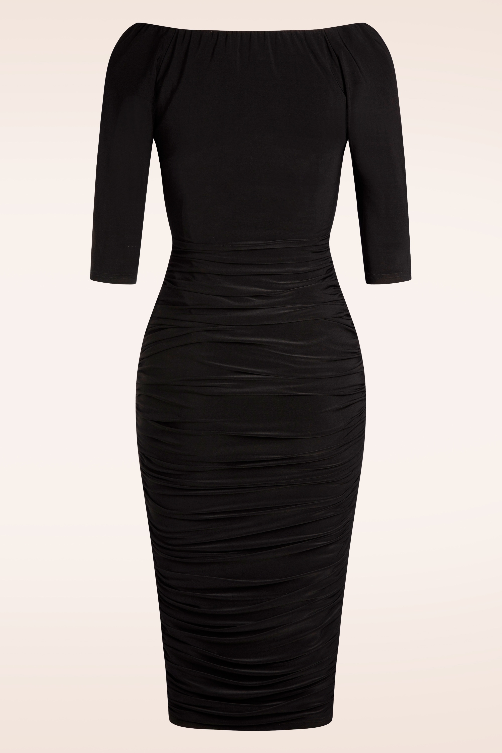 Glamour Bunny - Exklusiv bei Topvintage ~ The Marilyn Bleistiftkleid in Schwarz 5