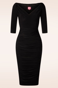 Glamour Bunny - Exklusiv bei Topvintage ~ The Marilyn Bleistiftkleid in Schwarz 9