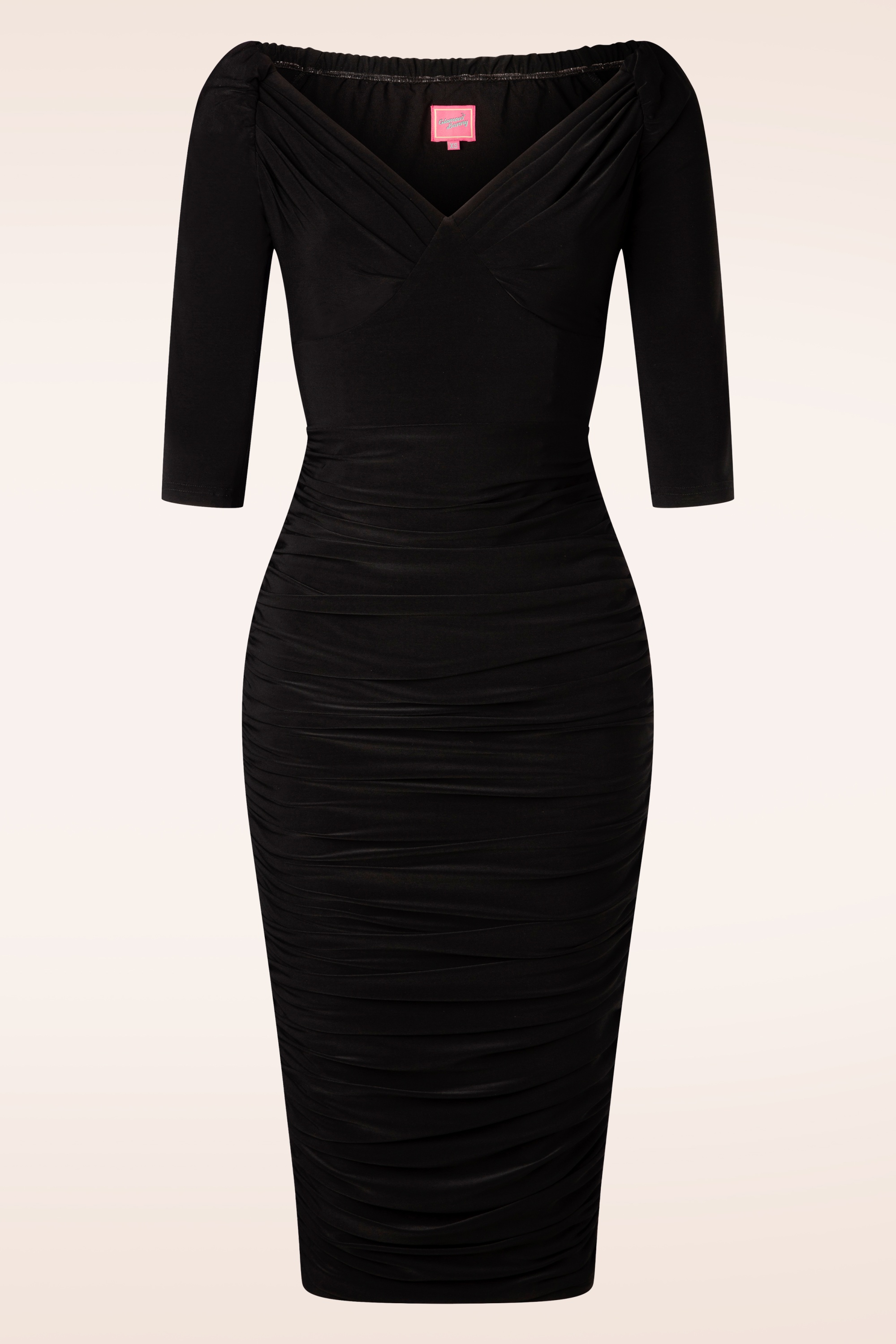 Glamour Bunny - Exklusiv bei Topvintage ~ The Marilyn Bleistiftkleid in Schwarz 9