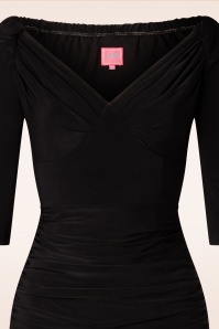 Glamour Bunny - Exklusiv bei Topvintage ~ The Marilyn Bleistiftkleid in Schwarz 6