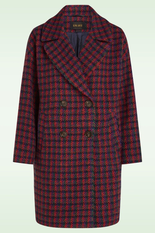 King Louie - Nia Rosey Coat in Urban Green 2