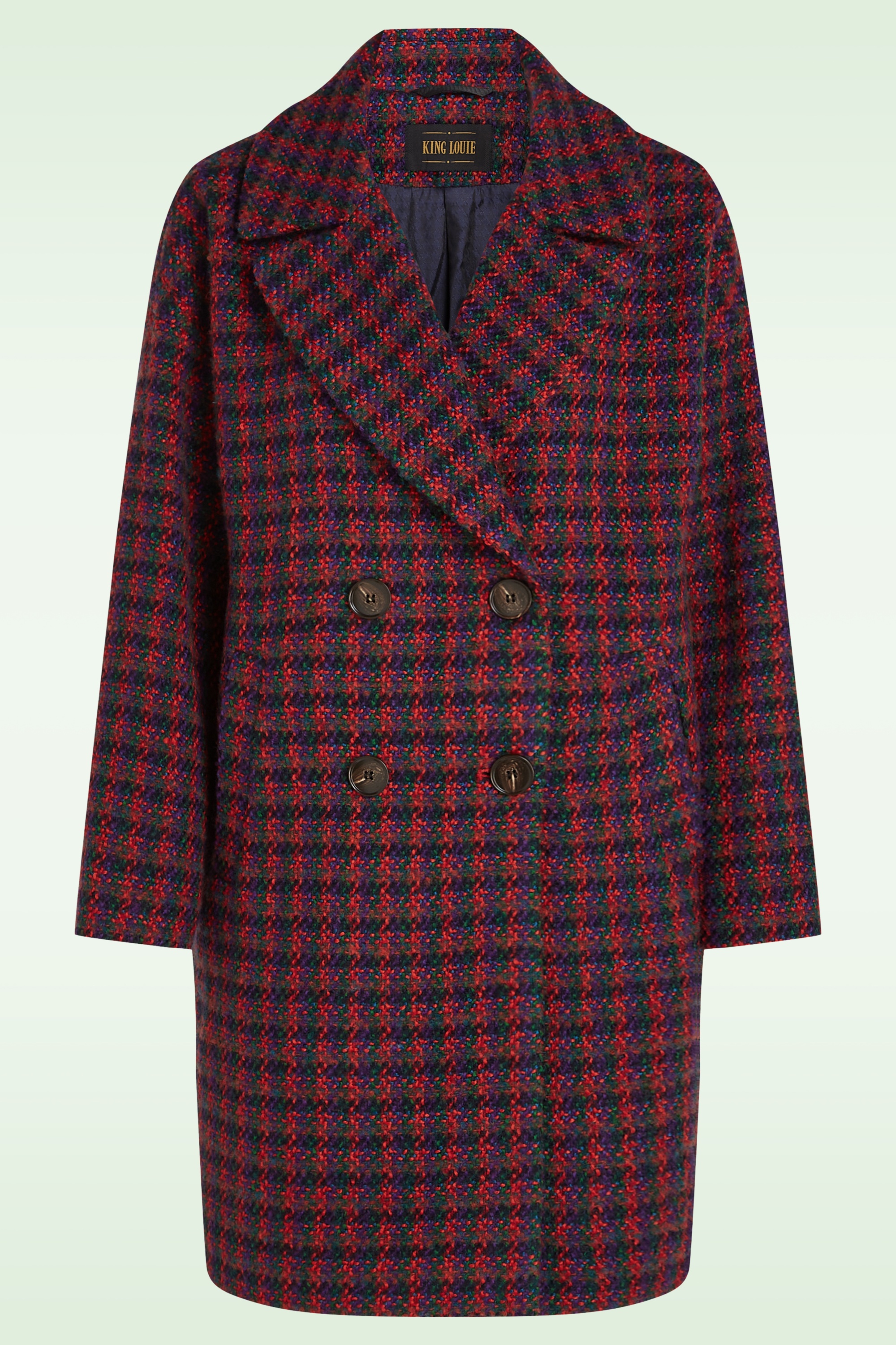 King Louie - Nia Rosey Coat in Urban Green 2
