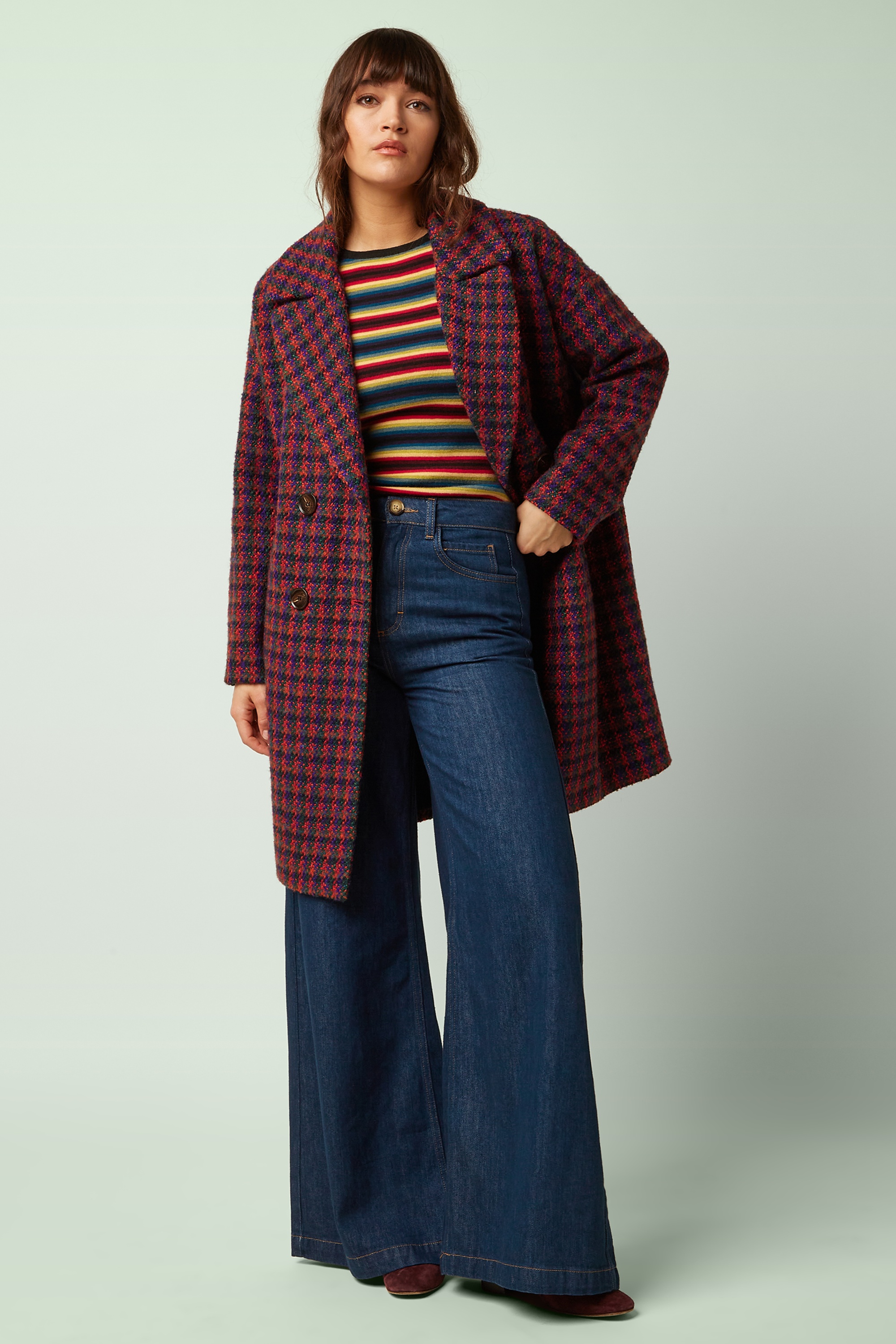 King Louie - Nia Rosey Coat in Urban Green 4