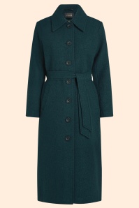 King Louie - Arabella Kennedy Coat in Urban Green 3