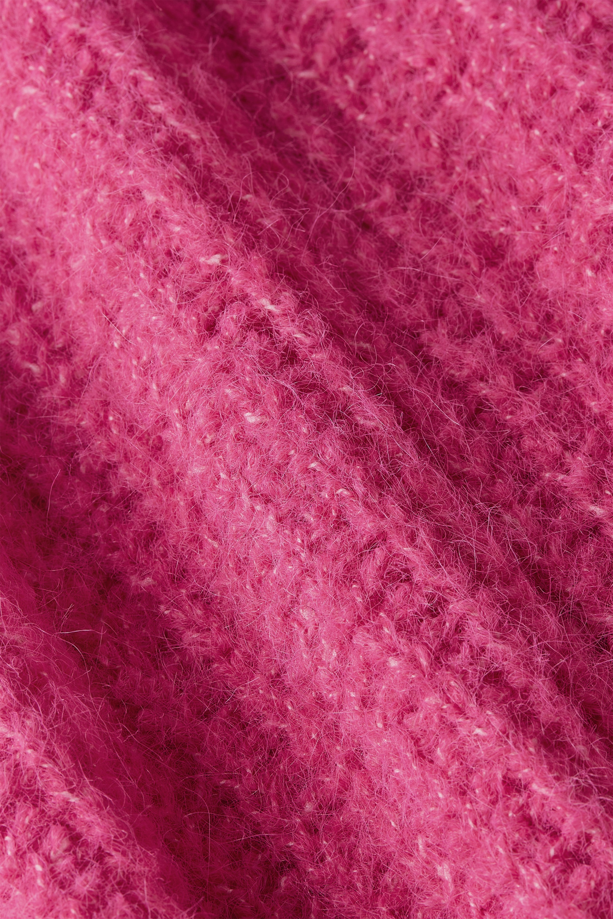 King Louie - Fiora Hollow cardigan in neon roze 5