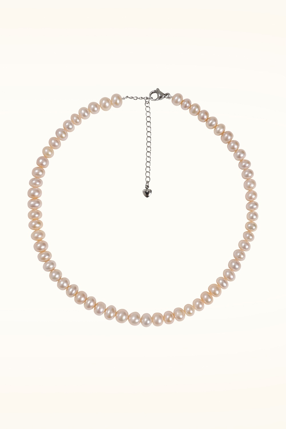 Dolly Dawn - Exclusivité Topvintage ~ Collier de perles d'eau douce Camille en rose poudré 2