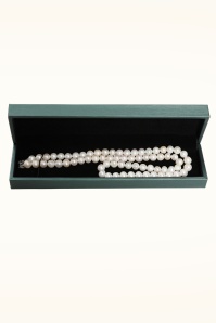 Dolly Dawn - Exclusivité Topvintage ~ Sautoir de perles d'eau douce Camille en blanc 6