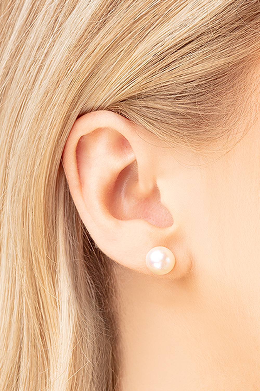 Dolly Dawn - Exclusivité Topvintage ~ Boucles d'oreilles à perle d'eau douce Camille en blanc