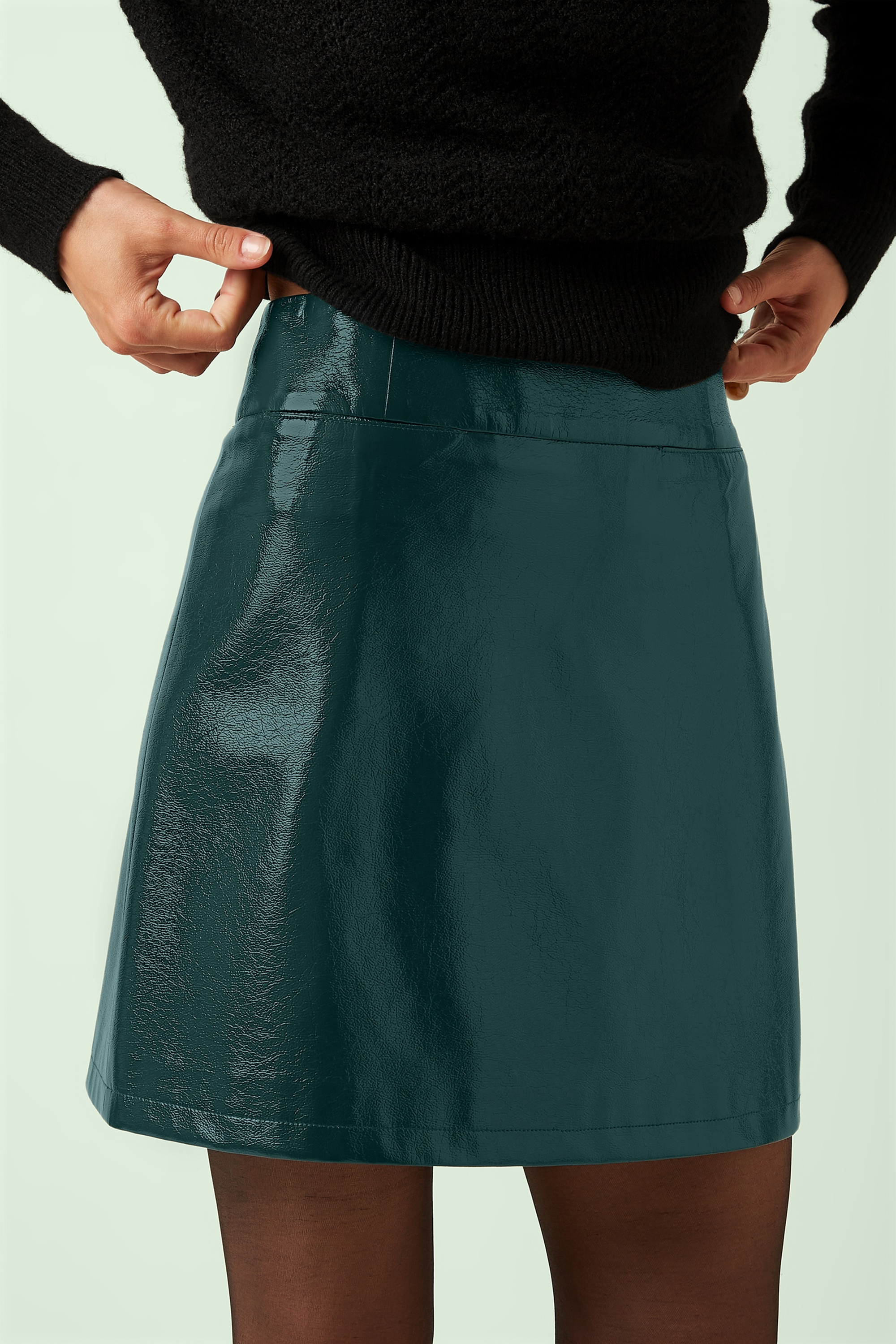 King Louie - Olivia Shine rok in Alpen groen 2