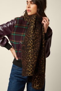 King Louie - Fargo Scarf in Cognac Orange 4