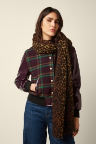 King Louie - Fargo Scarf in Cognac Orange 2