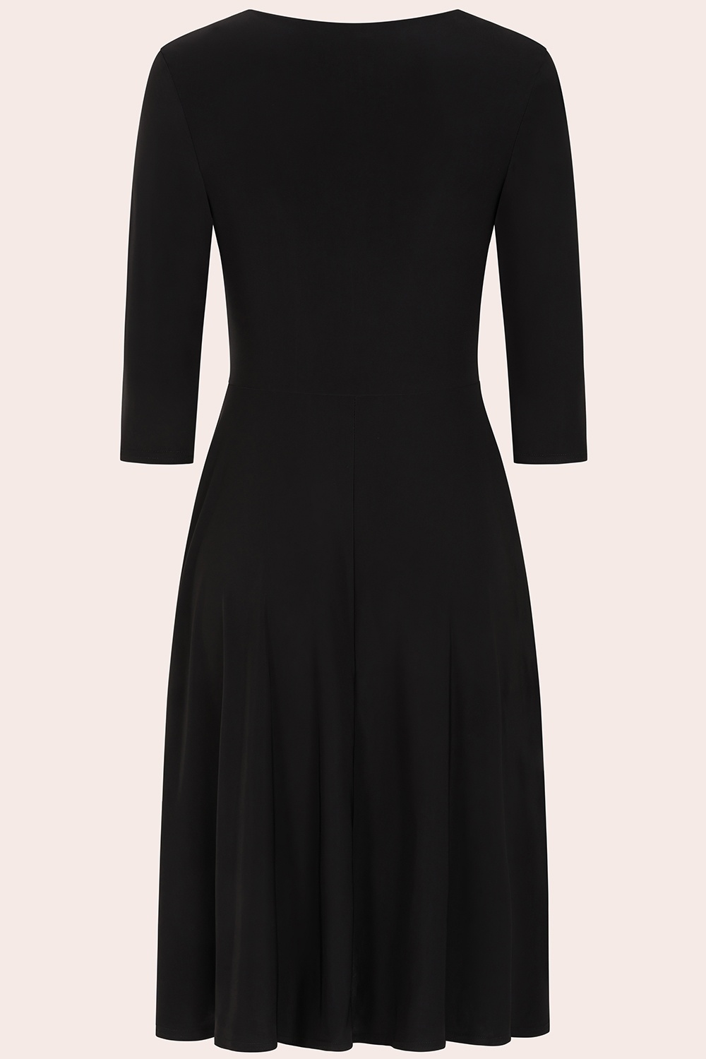 Vintage Chic for Topvintage - Topvintage exclusive ~ Laura swing jurk in zwart 2