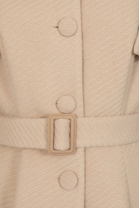 Hearts & Roses - Cosette Swing Coat in Beige 5
