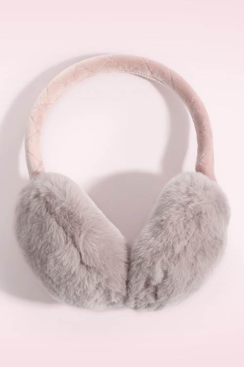 Amici - Donatella Earmuff in Dusty Pink 2