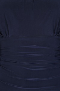 Vintage Chic for Topvintage - Topvintage exclusive ~ Zena Pencil Dress in Navy 3
