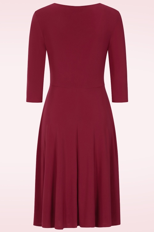 Vintage Chic for Topvintage - Topvintage exclusive ~ Nora Swing Dress in Red 2