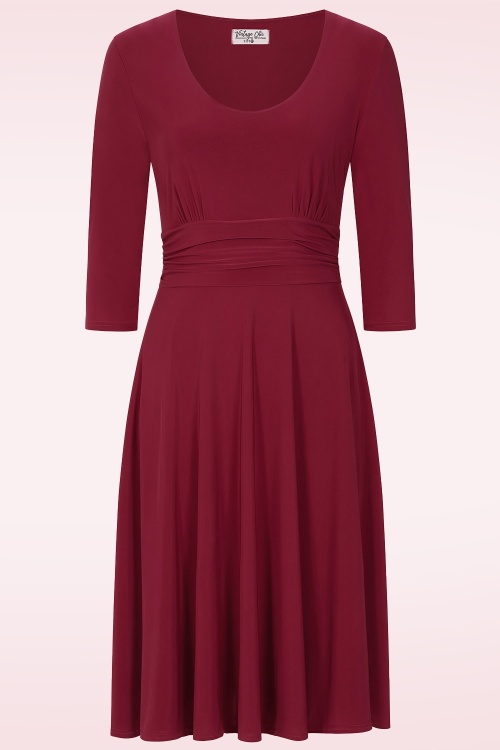 Vintage Chic for Topvintage - Topvintage exclusive ~ Nora Swing Dress in Red