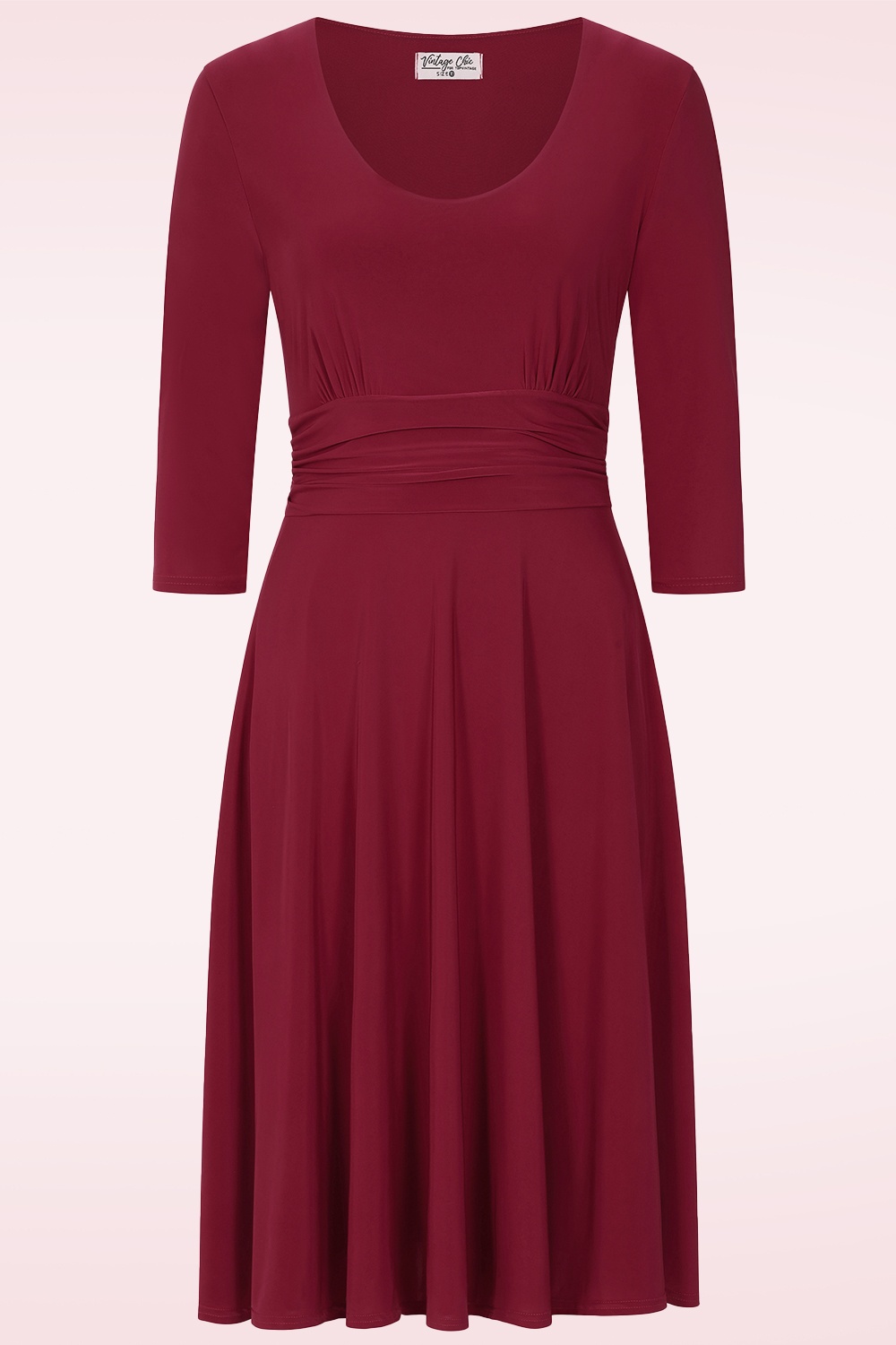 Vintage Chic for Topvintage - Topvintage exclusive ~ Nora Swing Dress in Red