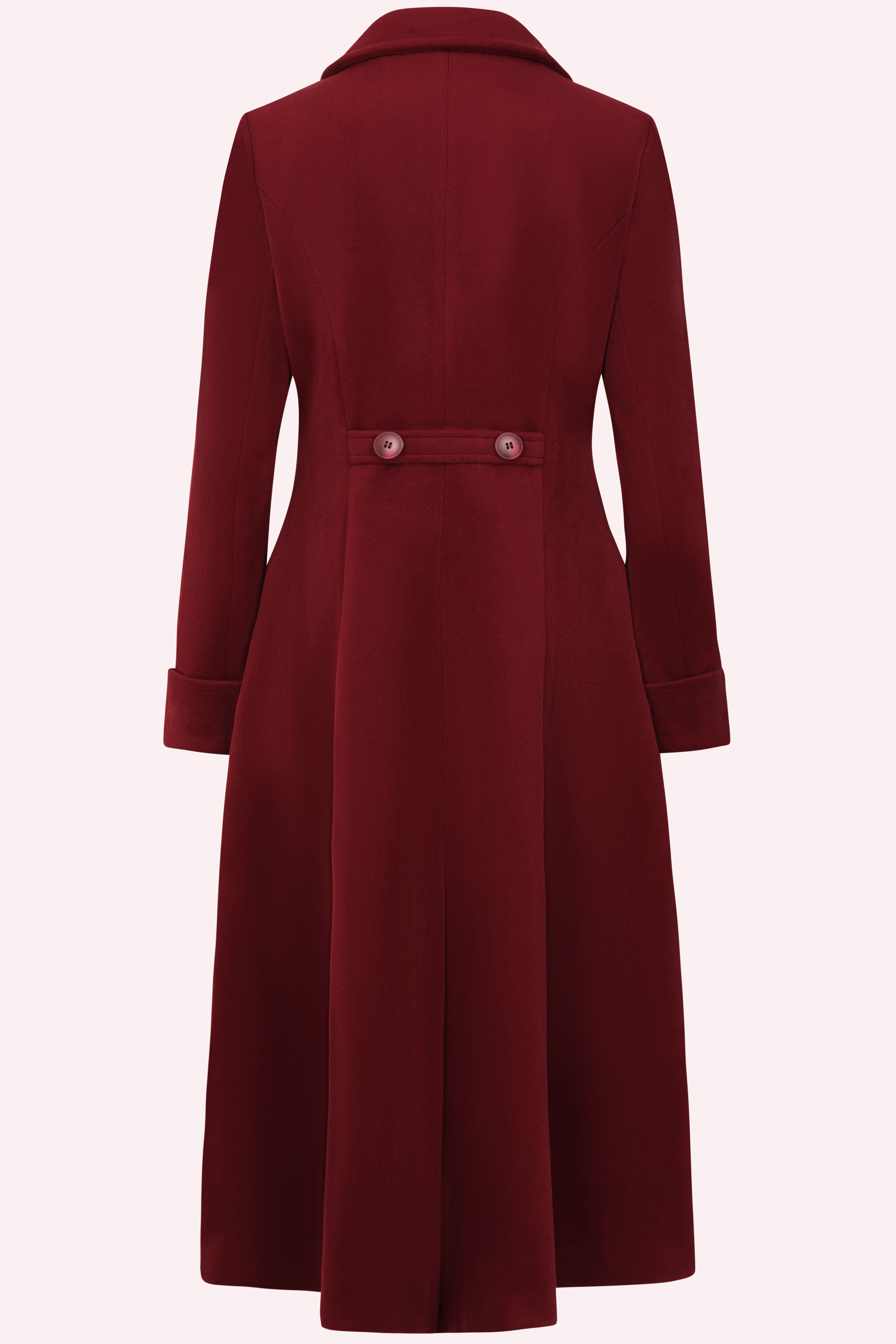Banned Retro - Abigail Coat in Burgundy 4