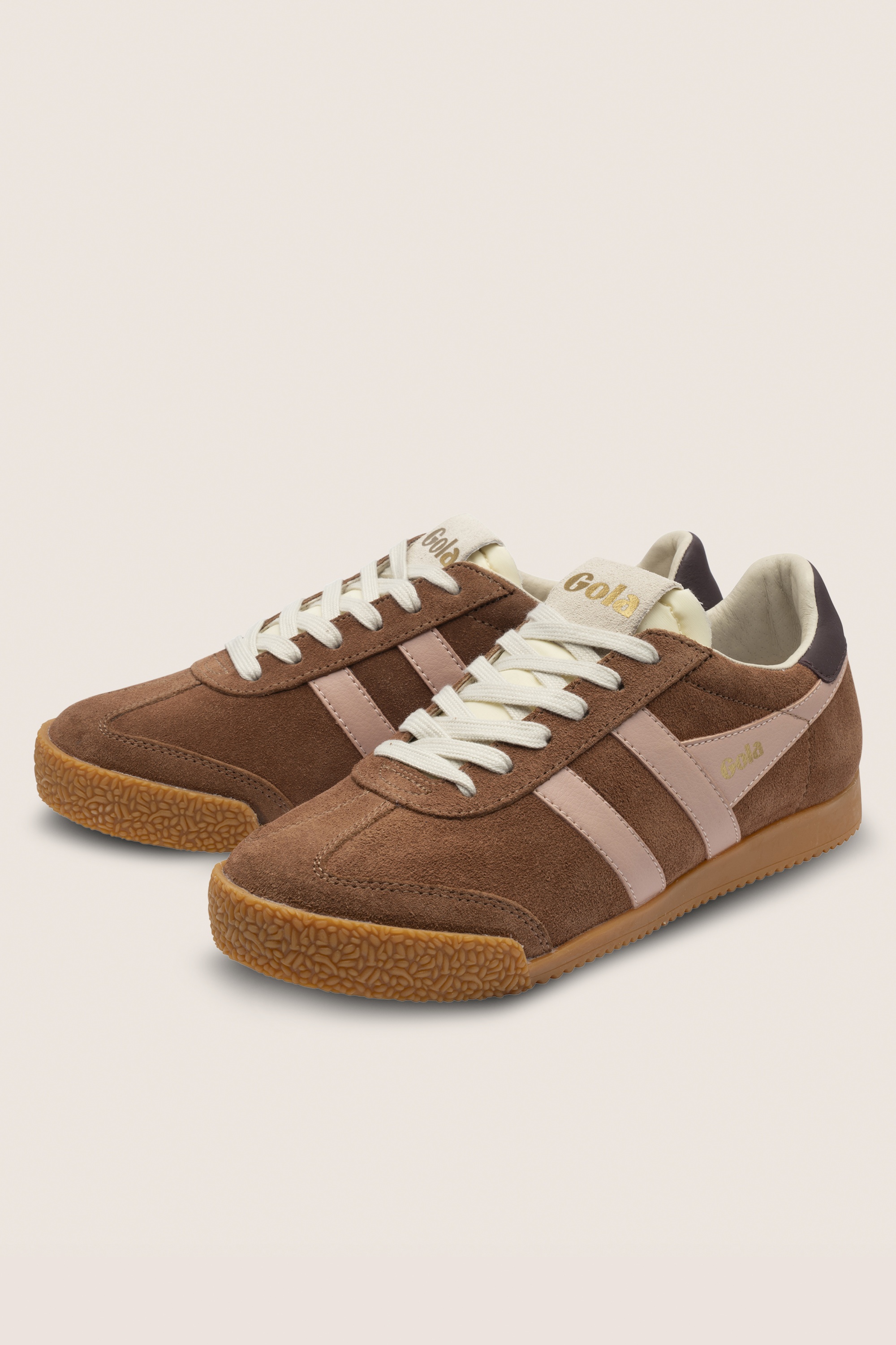 Gola - Baskets Elan en daim ombre et cacao 4