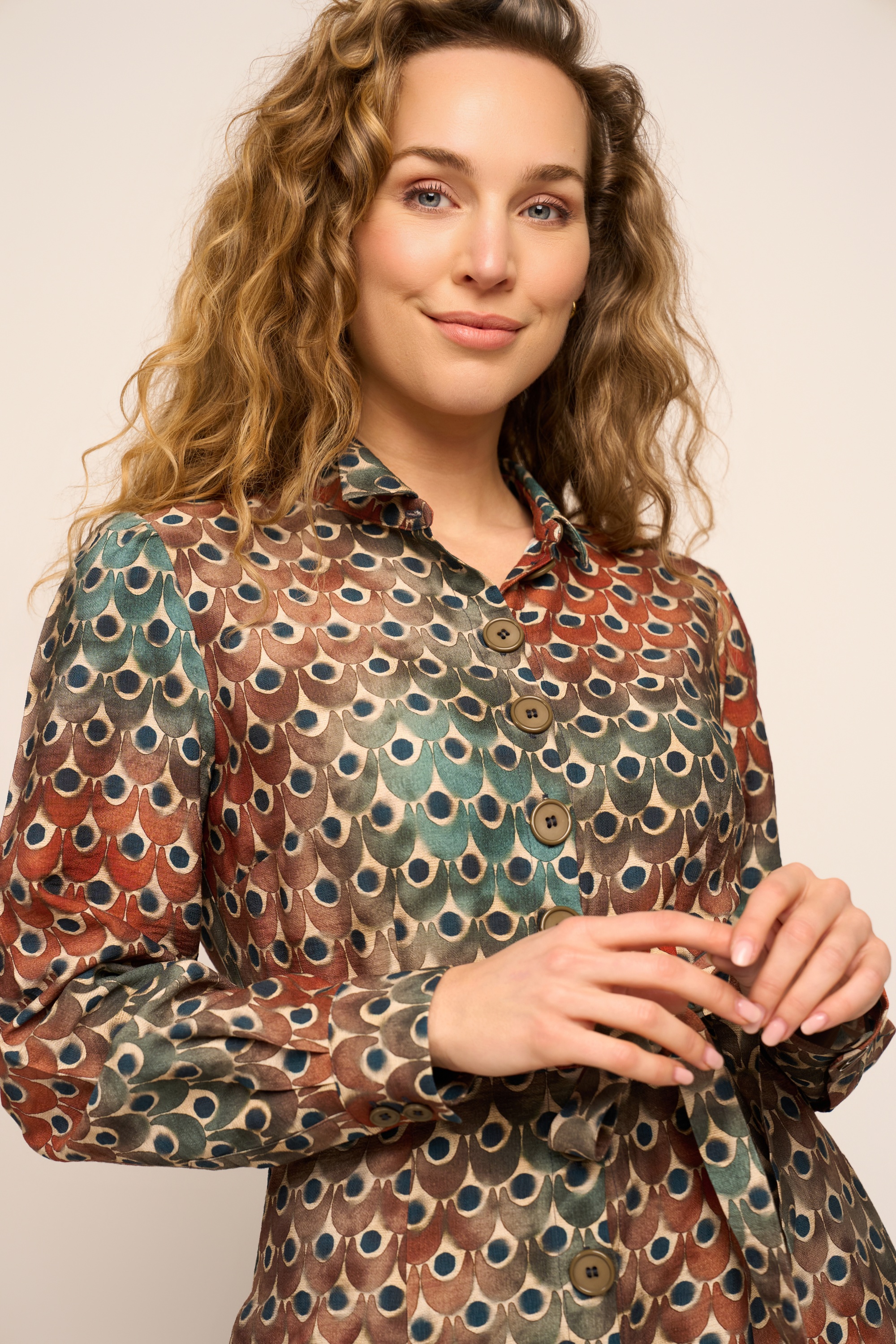 Very Cherry - Robe Jane Peacock en multicolore 3