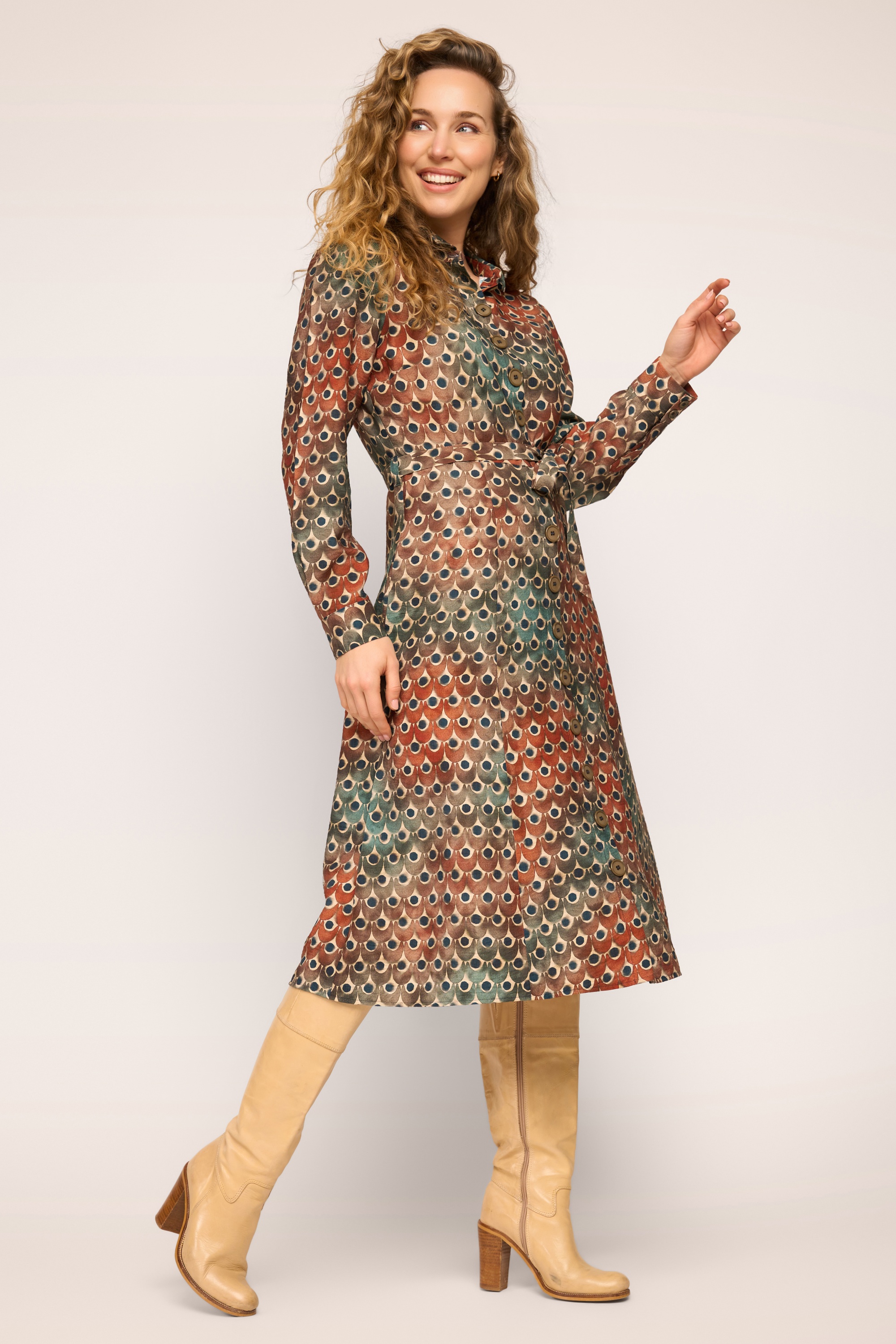 Very Cherry - Robe Jane Peacock en multicolore